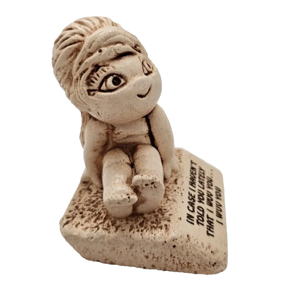 Vintage PAULA Figurine W 617 In Case I Haven't Told You Lately.....Made in USA
